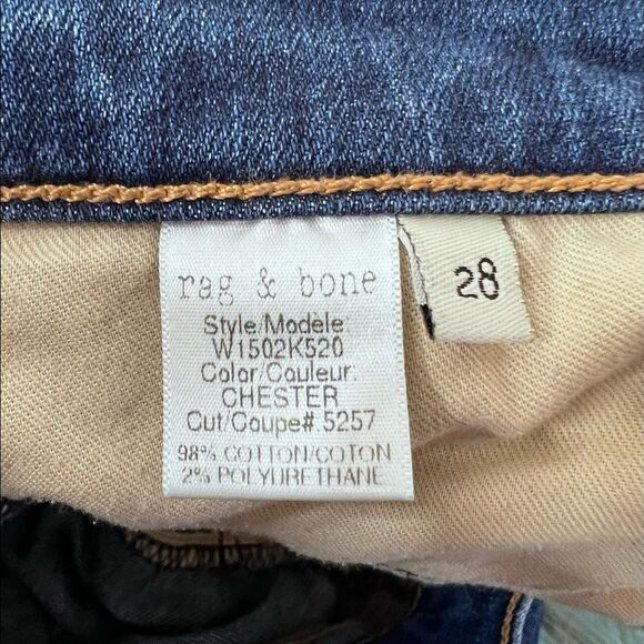 Rag & Bone | Skinny Jeans in Chester Wash Size 28 - Picture 7 of 8